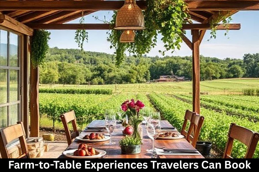 Farm-to-Table Experiences Travelers Can Book