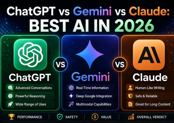ChatGPT vs Gemini vs Claude: Best AI in 2026